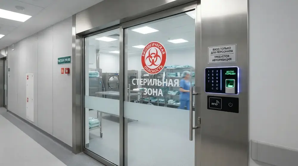 Медицинские раздвижные двери от производителя — фото 11