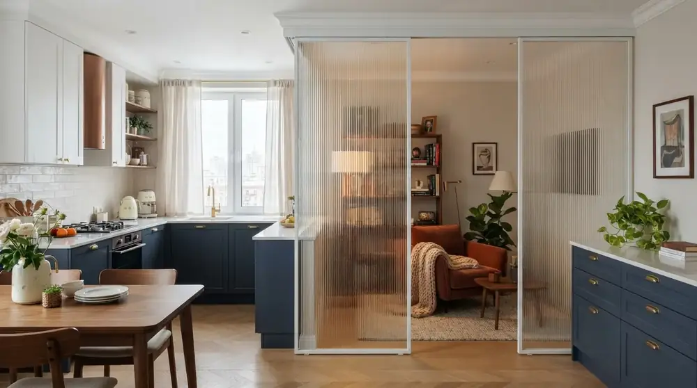 Доставка и подъём стеклянных перегородок на этаж без лифта — фото 10