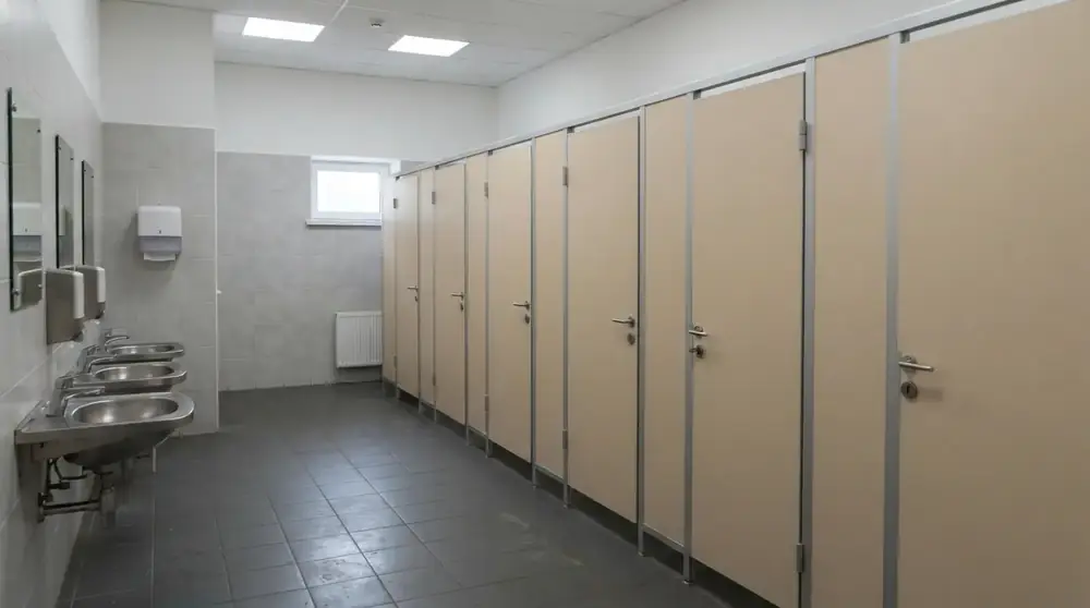 Перегородка в спальне для гардеробной или туалетного столика — фото 9