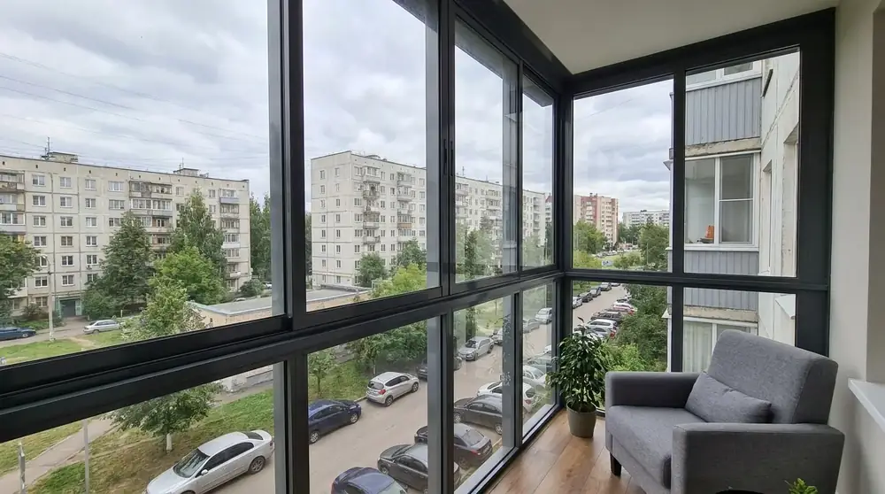 Перегородка между балконом и комнатой при утеплении лоджии — фото 2