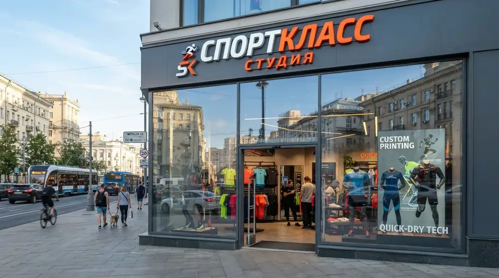 Светопрозрачная входная зона стеклянного фасада — фото 14